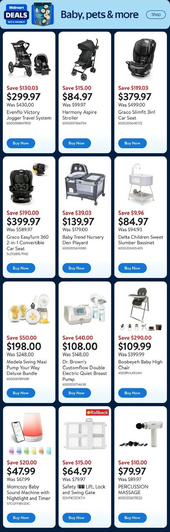 walmart - Walmart - Deals flyer valid from 10-02 - 10-10 - page: 6