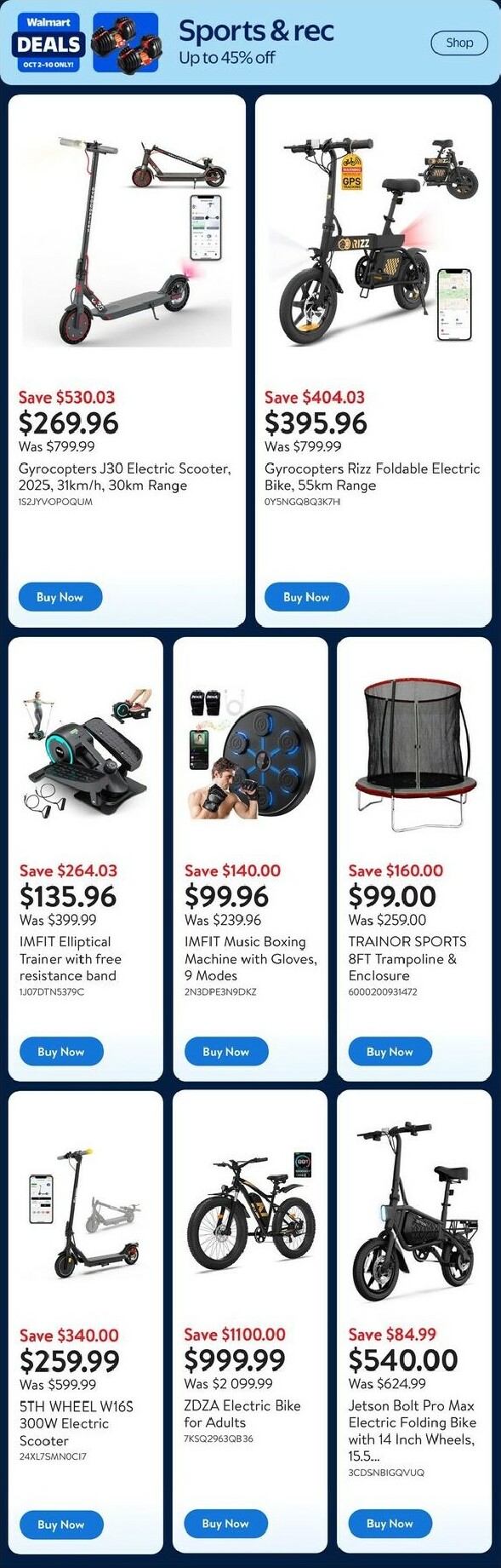 walmart - Walmart - Deals flyer valid from 10-02 - 10-10 - page: 7