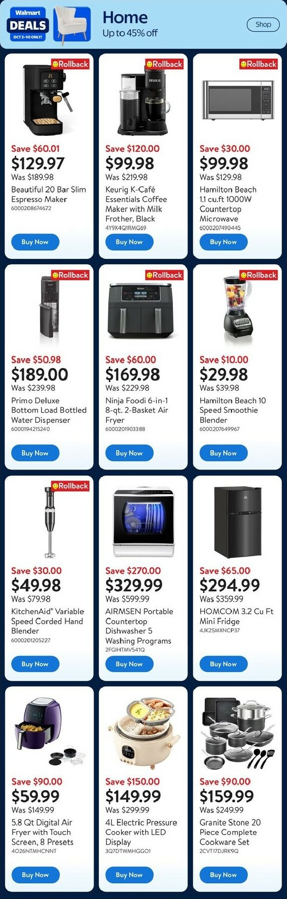 walmart - Walmart - Deals flyer valid from 10-02 - 10-10 - page: 4