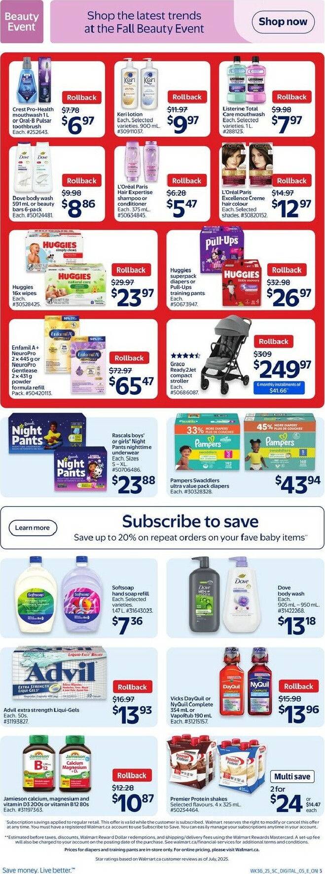 walmart - Walmart flyer valid from 10-02 - 10-08 - page: 15