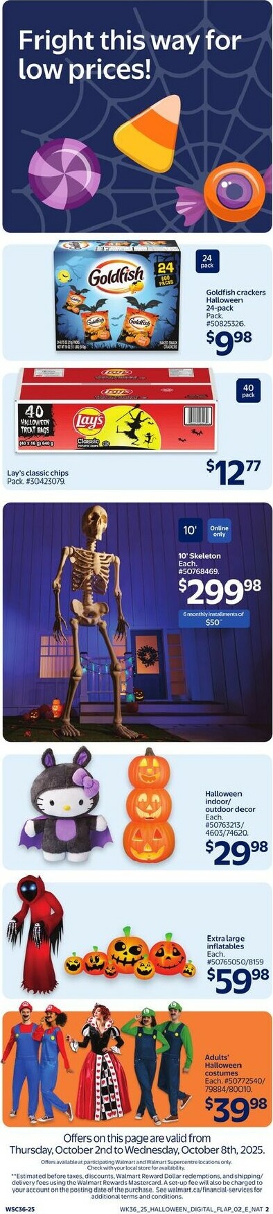 walmart - Walmart flyer valid from 10-02 - 10-08 - page: 5