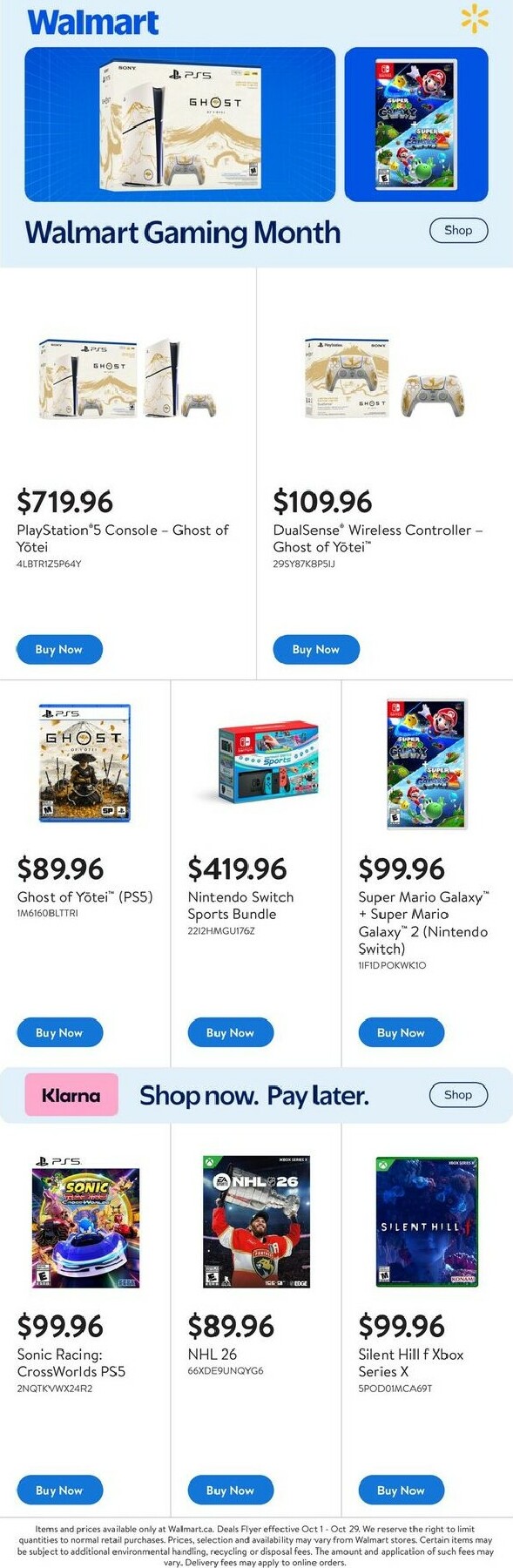 walmart - Walmart - Gaming Guide flyer valid from 10-02 - 10-15