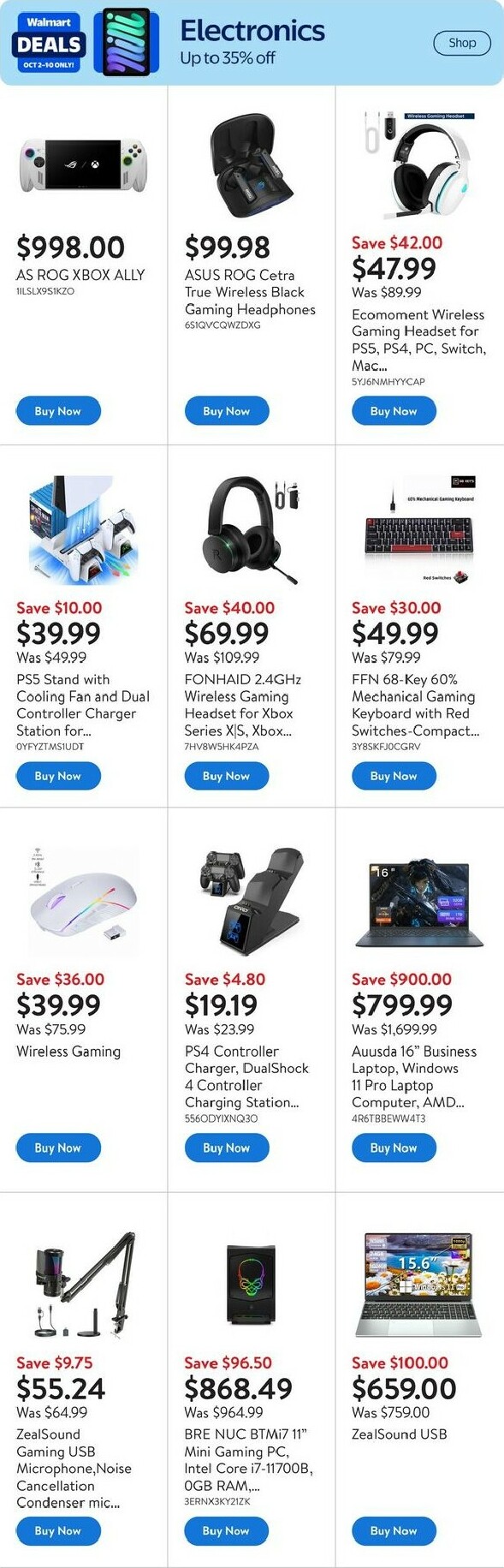 walmart - Walmart - Gaming Guide flyer valid from 10-02 - 10-15 - page: 3