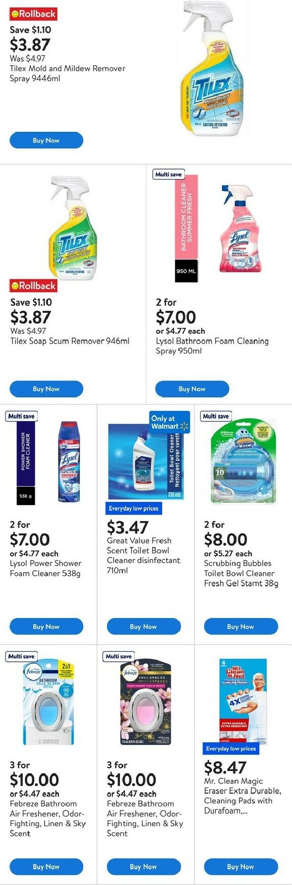 walmart - Walmart - Fall cleaning flyer valid from 09-25 - 10-08 - page: 4