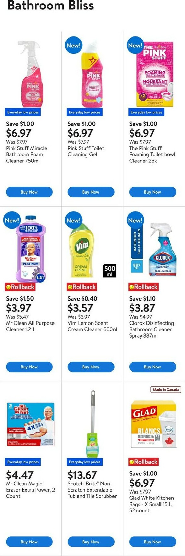 walmart - Walmart - Fall cleaning flyer valid from 09-25 - 10-08 - page: 3