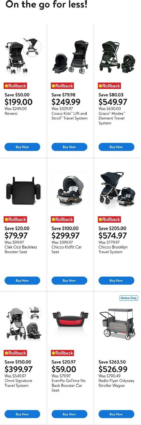 walmart - Walmart - Baby Days flyer valid from 09-25 - 10-08 - page: 9