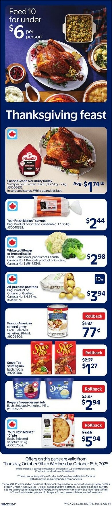 walmart - Walmart flyer valid from 10-09 - 10-15 - page: 7