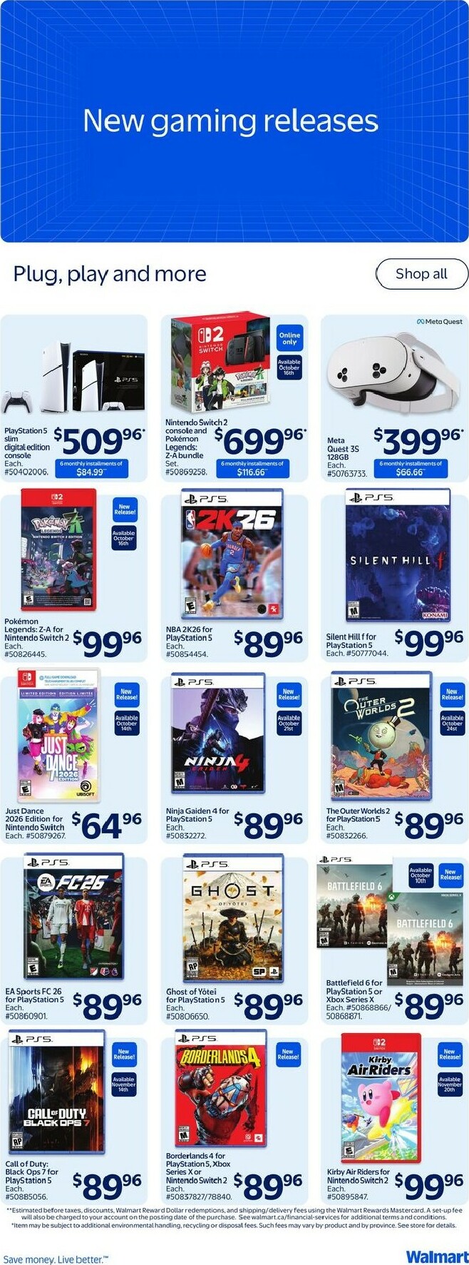 walmart - Walmart flyer valid from 10-09 - 10-15 - page: 20