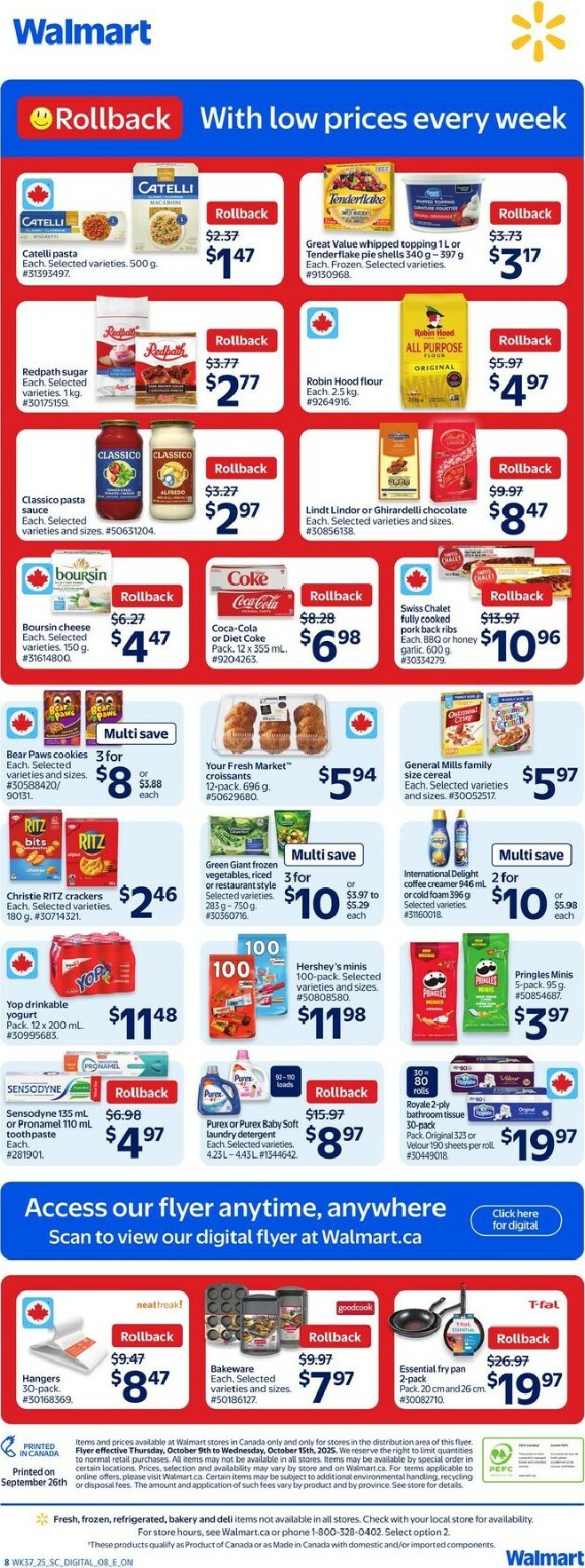 walmart - Walmart flyer valid from 10-09 - 10-15 - page: 3