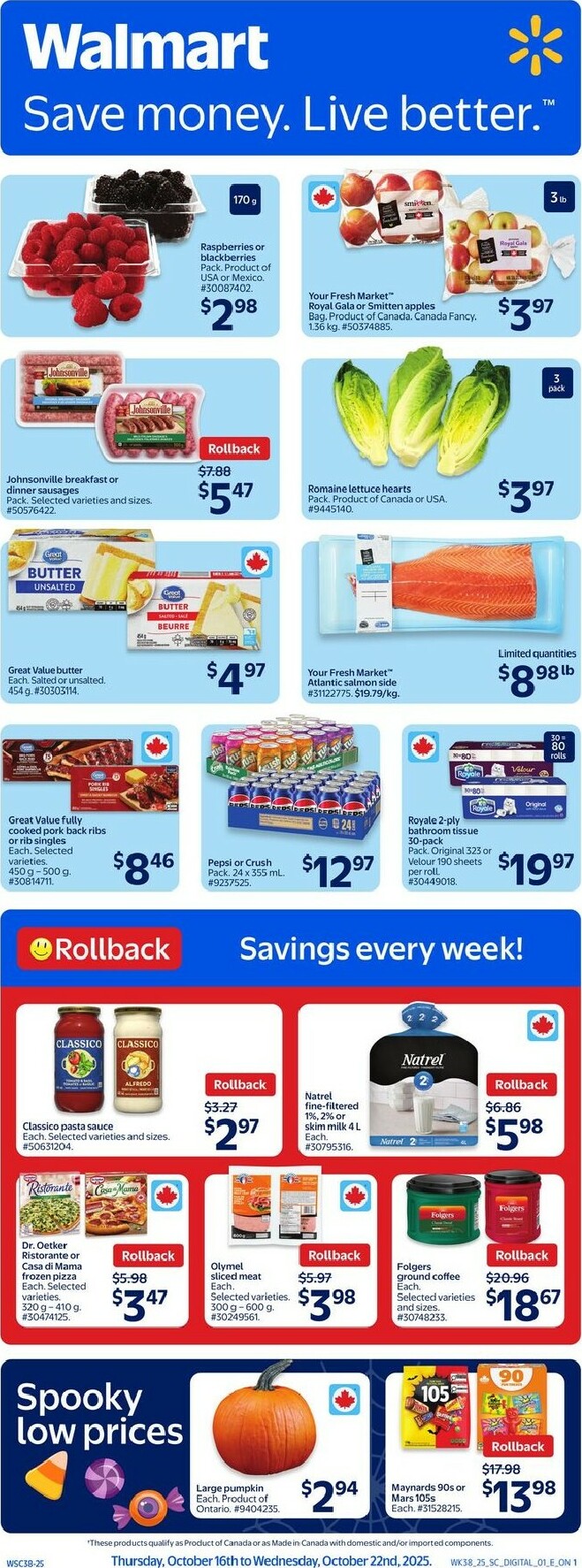 walmart - Walmart flyer valid from 10-16 - 10-22