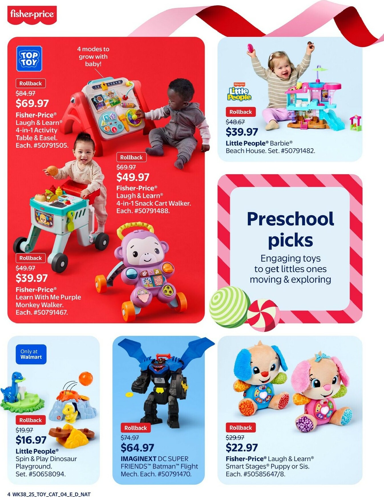 walmart - Walmart - Toy Shop flyer valid from 10-15 - 12-24 - page: 4 walmart - Walmart - Toy Shop flyer valid from 10-15 - 12-24 - page: 4