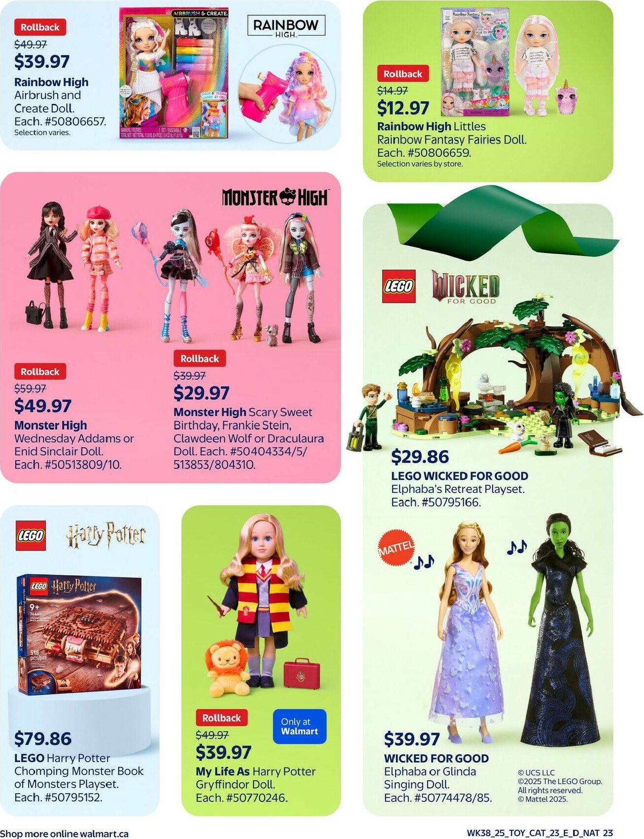walmart - Walmart - Toy Shop flyer valid from 10-15 - 12-24 - page: 28 walmart - Walmart - Toy Shop flyer valid from 10-15 - 12-24 - page: 28
