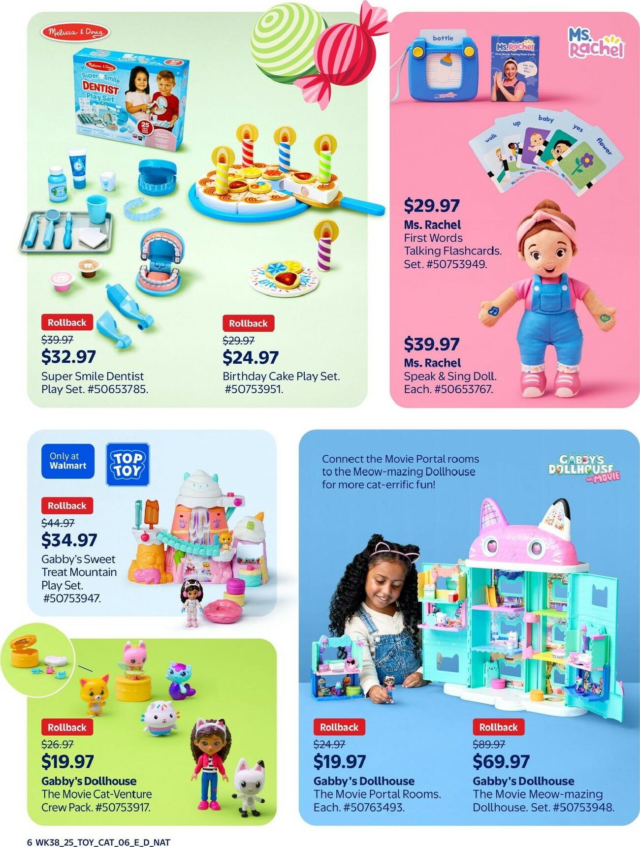 walmart - Walmart - Toy Shop flyer valid from 10-15 - 12-24 - page: 6 walmart - Walmart - Toy Shop flyer valid from 10-15 - 12-24 - page: 6