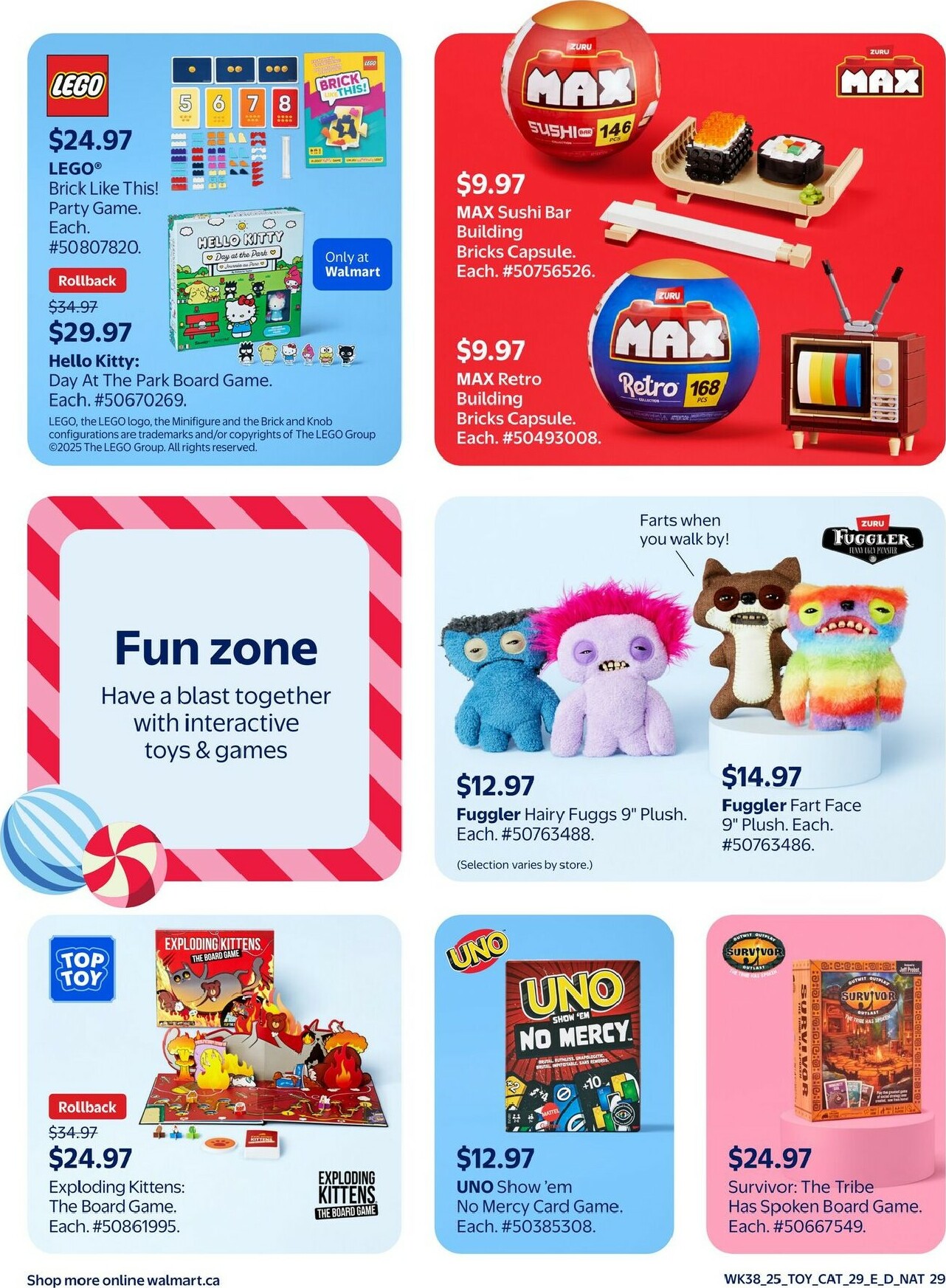 walmart - Walmart - Toy Shop flyer valid from 10-15 - 12-24 - page: 34 walmart - Walmart - Toy Shop flyer valid from 10-15 - 12-24 - page: 34