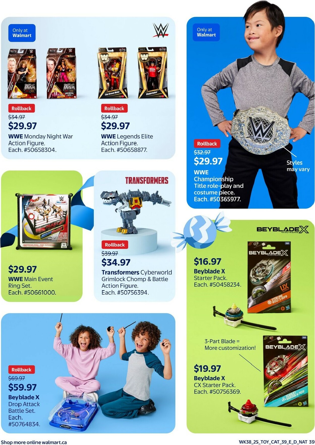 walmart - Walmart - Toy Shop flyer valid from 10-15 - 12-24 - page: 48 walmart - Walmart - Toy Shop flyer valid from 10-15 - 12-24 - page: 48