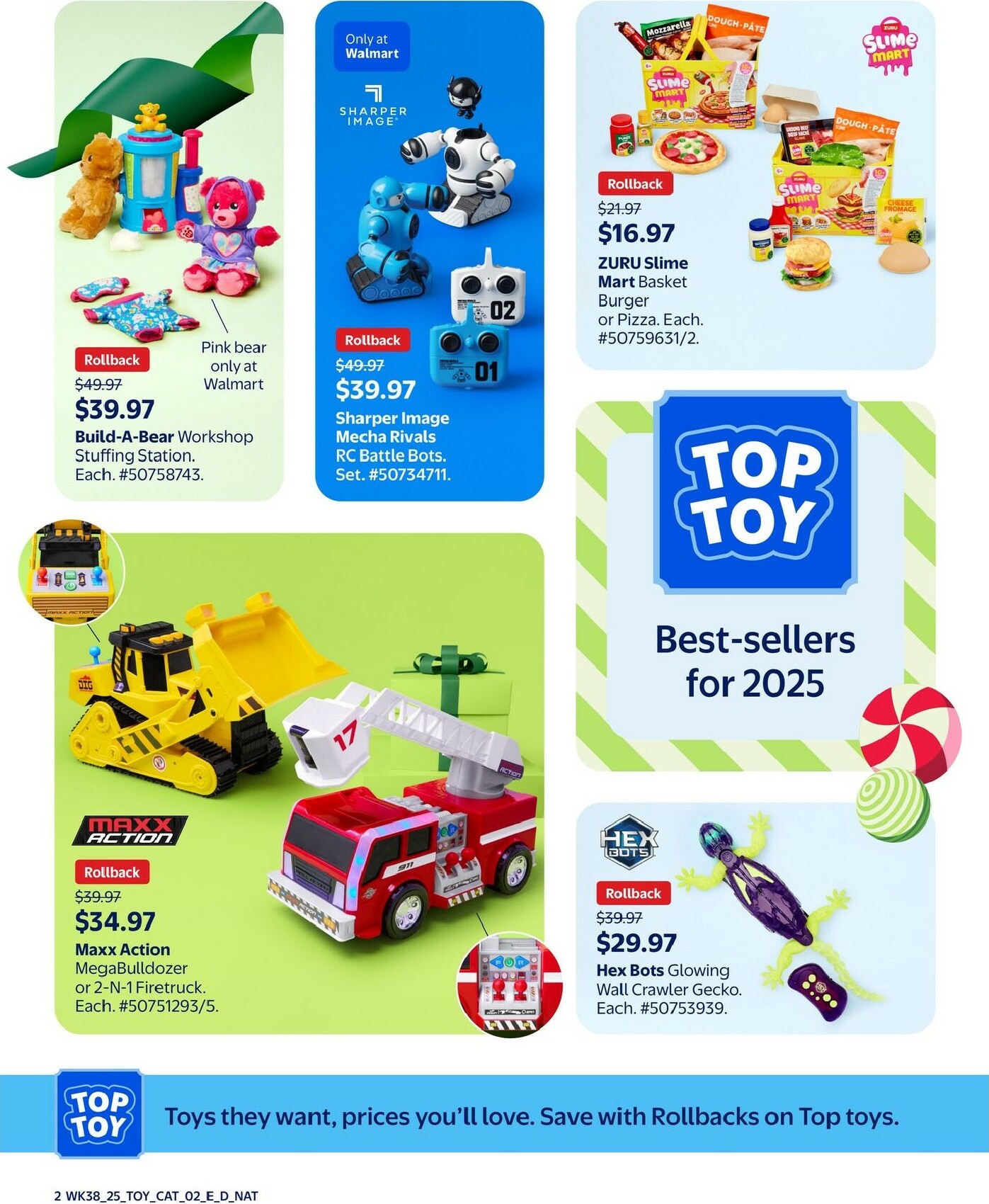 walmart - Walmart - Toy Shop flyer valid from 10-15 - 12-24 - page: 2 walmart - Walmart - Toy Shop flyer valid from 10-15 - 12-24 - page: 2