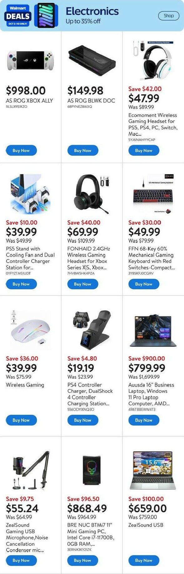 walmart - Walmart - Gaming Guide Flyer Valid From 10-16 to 10-29 - page: 3