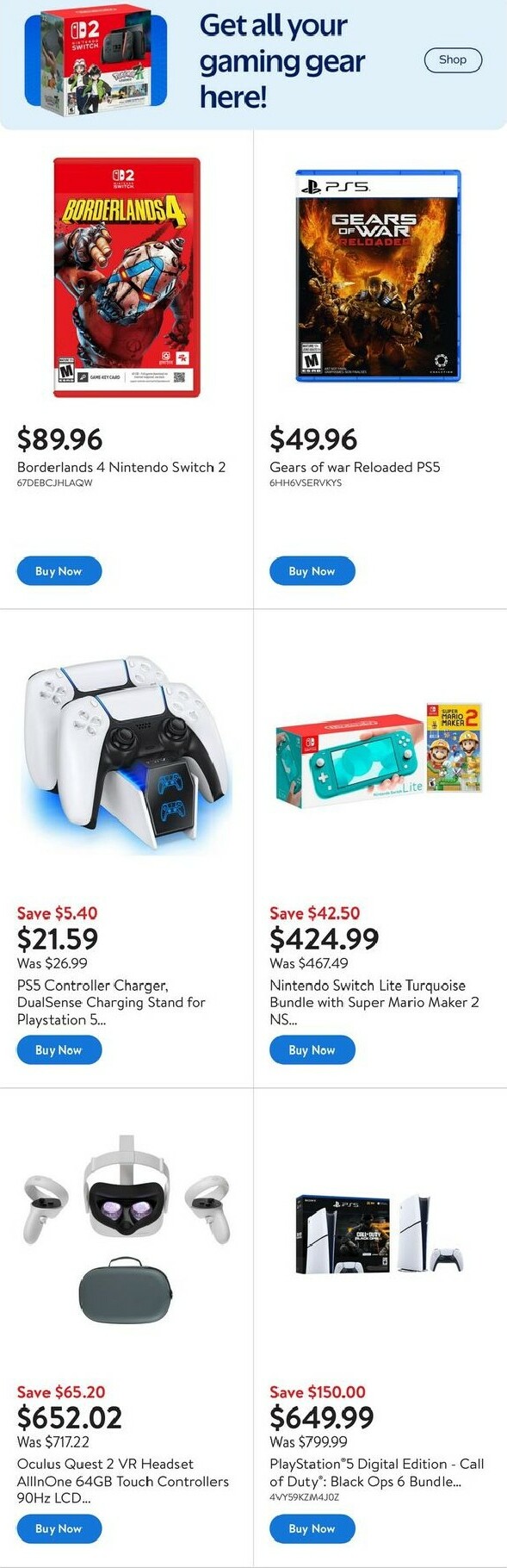 walmart - Walmart - Gaming Guide Flyer Valid From 10-23 to 10-29 - page: 2