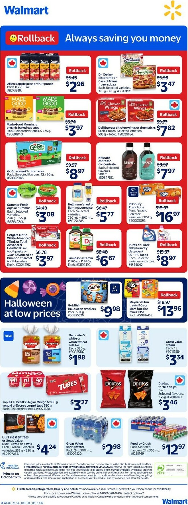 walmart - Walmart Flyer Valid From 10-30 to 11-05 - page: 4