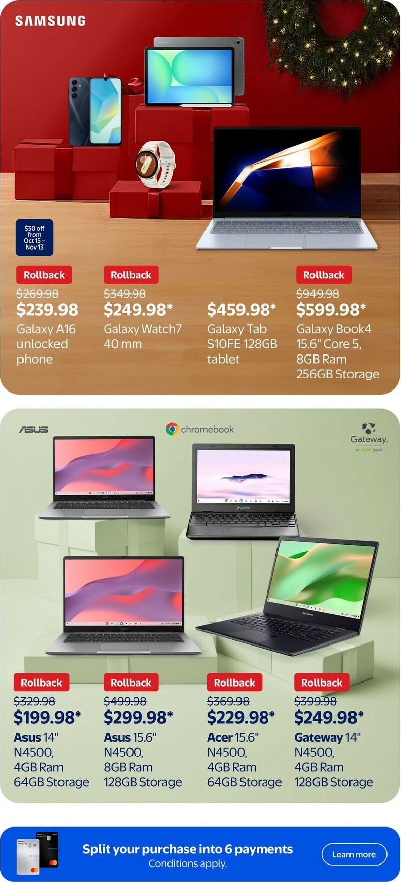 walmart - Walmart - Share the joy Flyer Valid From 10-29 to 11-26 - page: 11