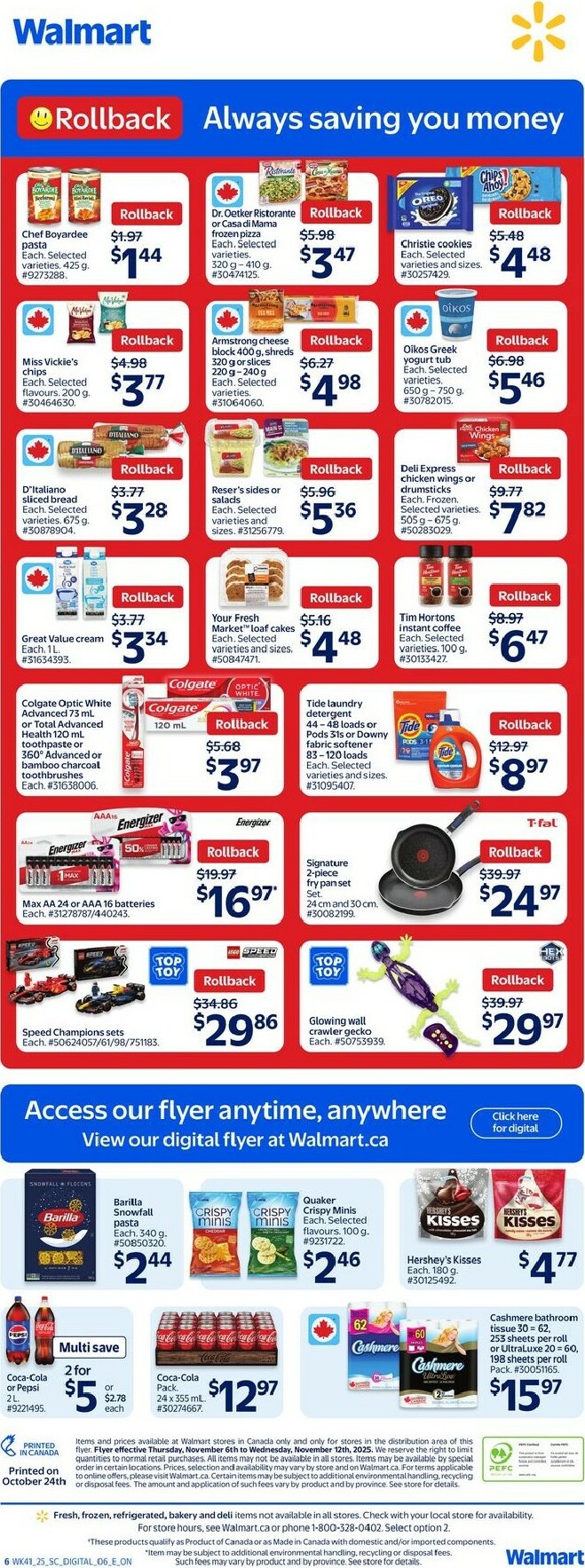 walmart - Walmart Flyer Valid From 11-06 to 11-12 - page: 2