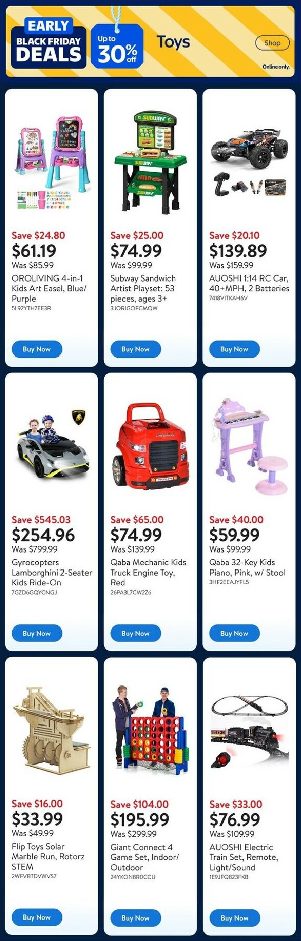 walmart - Walmart - Black Friday Flyer Valid From 11-06 to 11-12 - page: 9