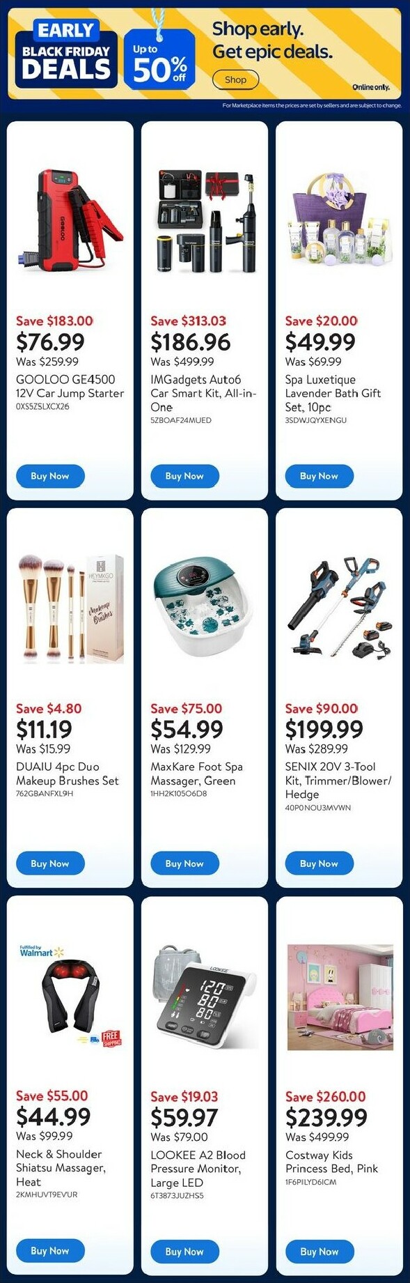 walmart - Walmart - Black Friday Flyer Valid From 11-06 to 11-12 - page: 11