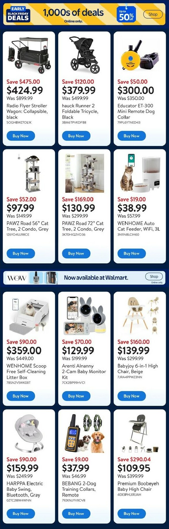 walmart - Walmart - Black Friday Flyer Valid From 11-06 to 11-12 - page: 8