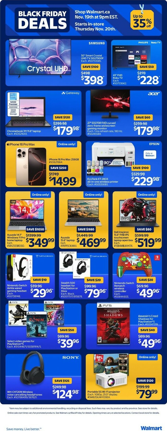 walmart - Walmart Flyer Valid From 11-20 to 11-26 - page: 20