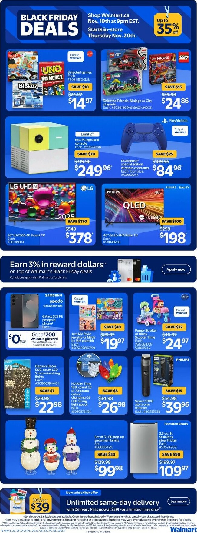 walmart - Walmart - Black Friday Flyer Valid From 11-19 to 11-26 - page: 2