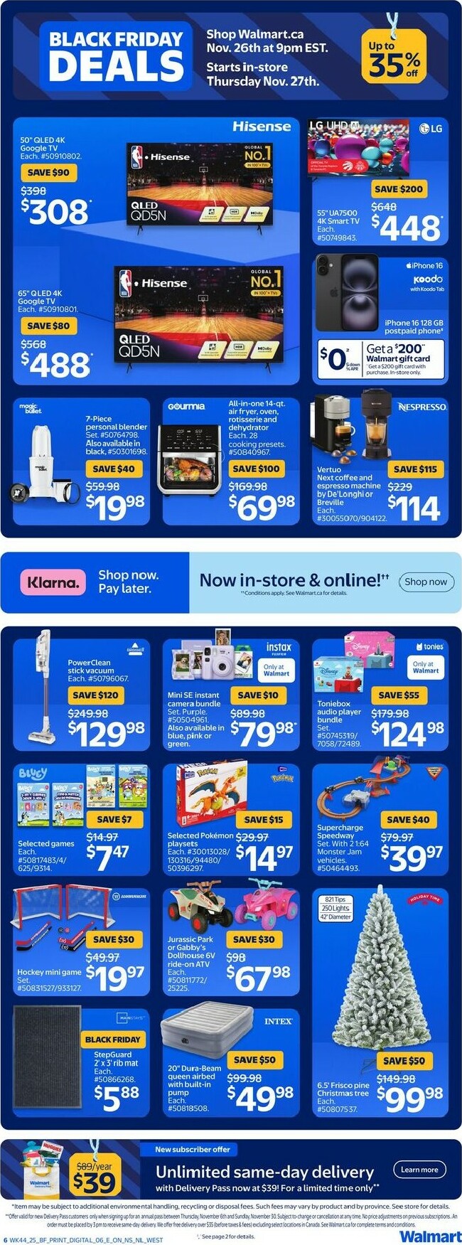 walmart - Walmart - Black Friday Flyer Valid From 11-26 to 12-03 - page: 2
