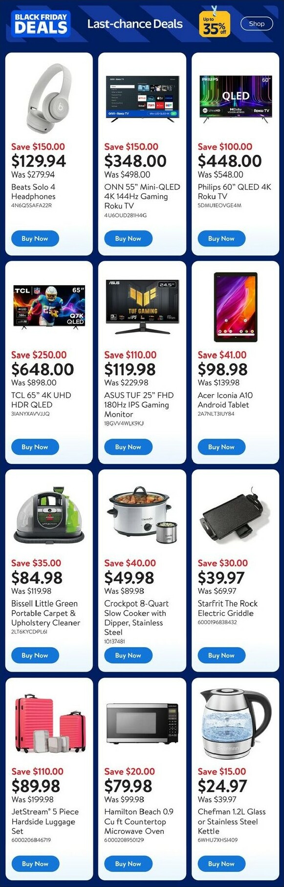 walmart - Walmart - Black Friday Flyer Valid From 11-26 to 12-03 - page: 13