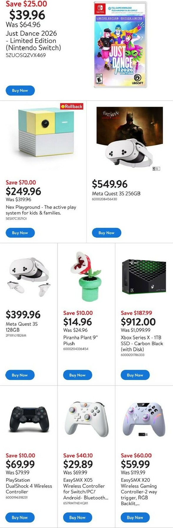 walmart - Walmart - Gaming Guide Flyer Valid From 11-20 to 12-03 - page: 4