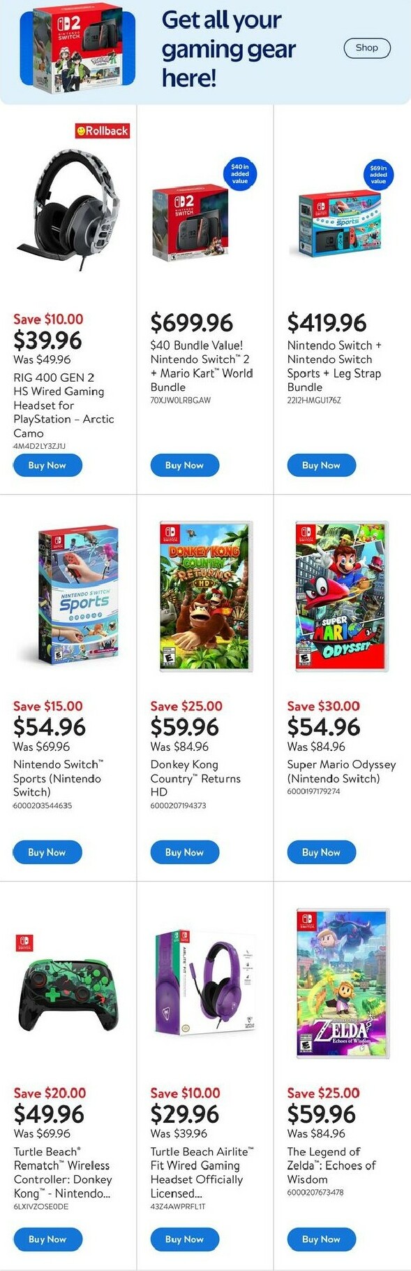 walmart - Walmart - Gaming Guide Flyer Valid From 11-20 to 12-03 - page: 3
