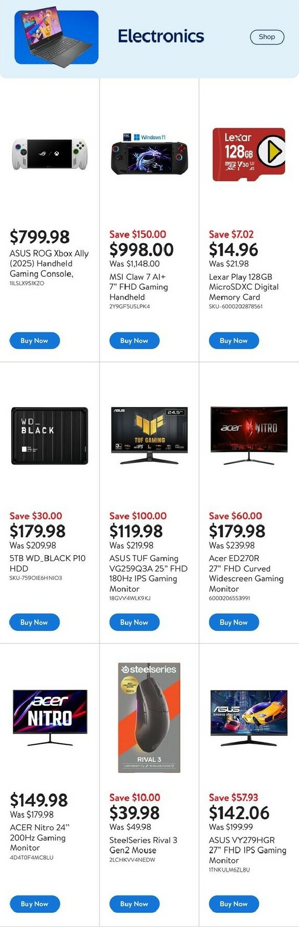 walmart - Walmart - Gaming Guide Flyer Valid From 11-20 to 12-03 - page: 5