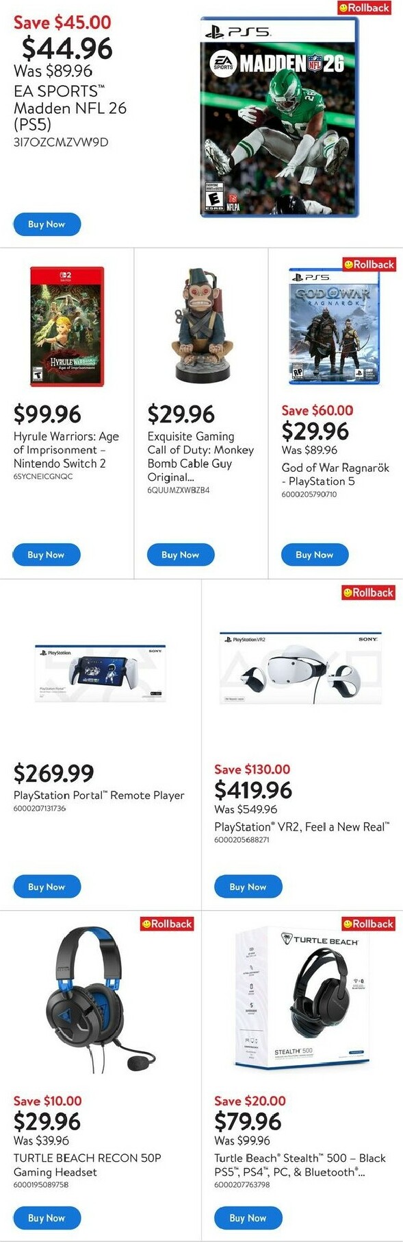 walmart - Walmart - Gaming Guide Flyer Valid From 11-20 to 12-03 - page: 2