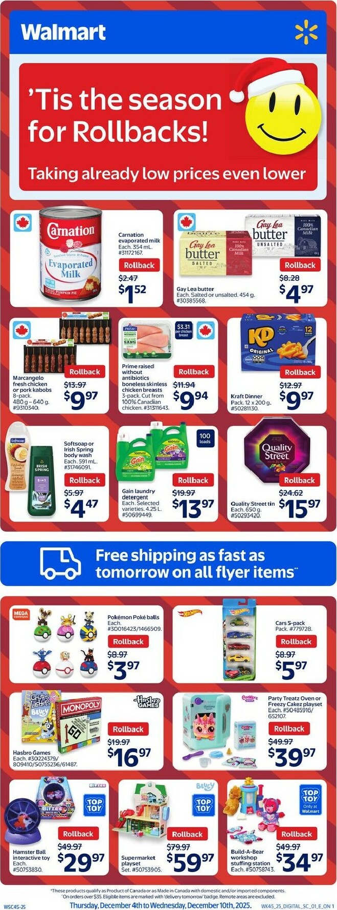 walmart - Walmart Flyer Valid From 12-04 to 12-10