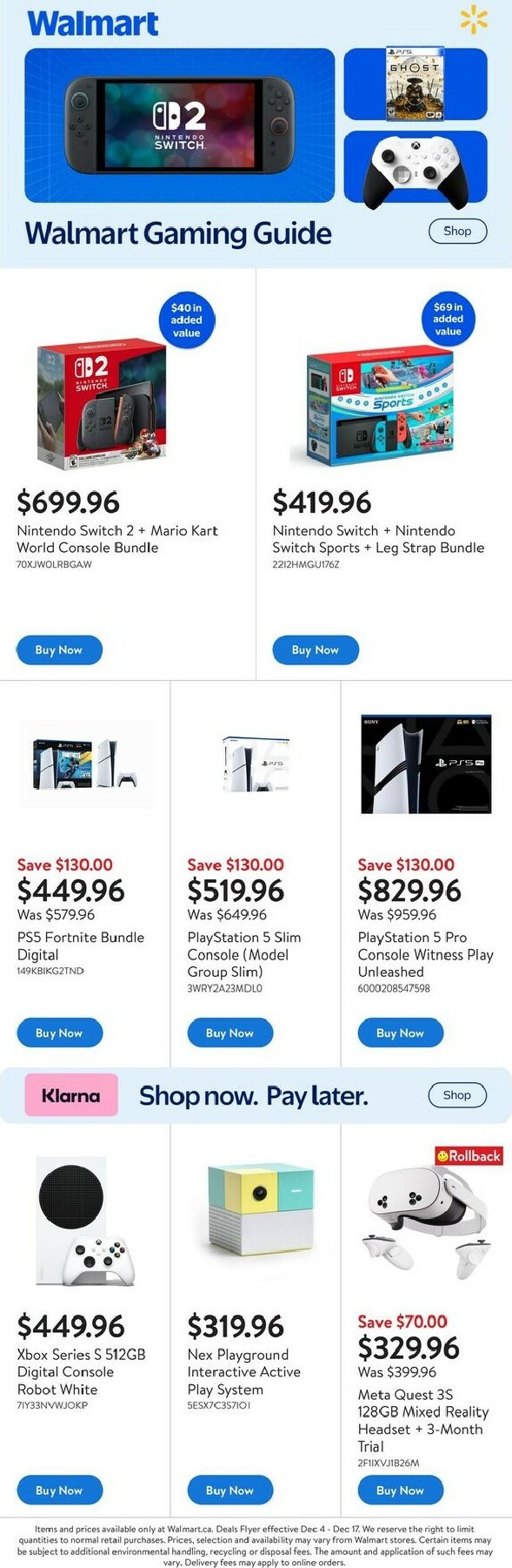 walmart - Walmart - Gaming Guide Flyer Valid From 12-04 to 12-17