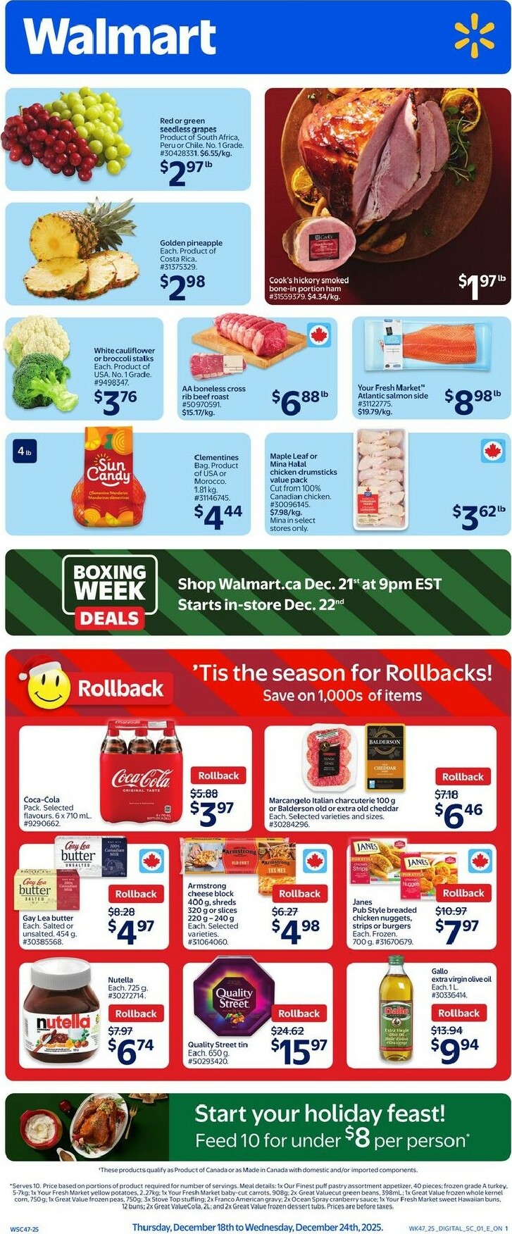 walmart - Walmart Flyer Valid From 12-18 to 12-24
