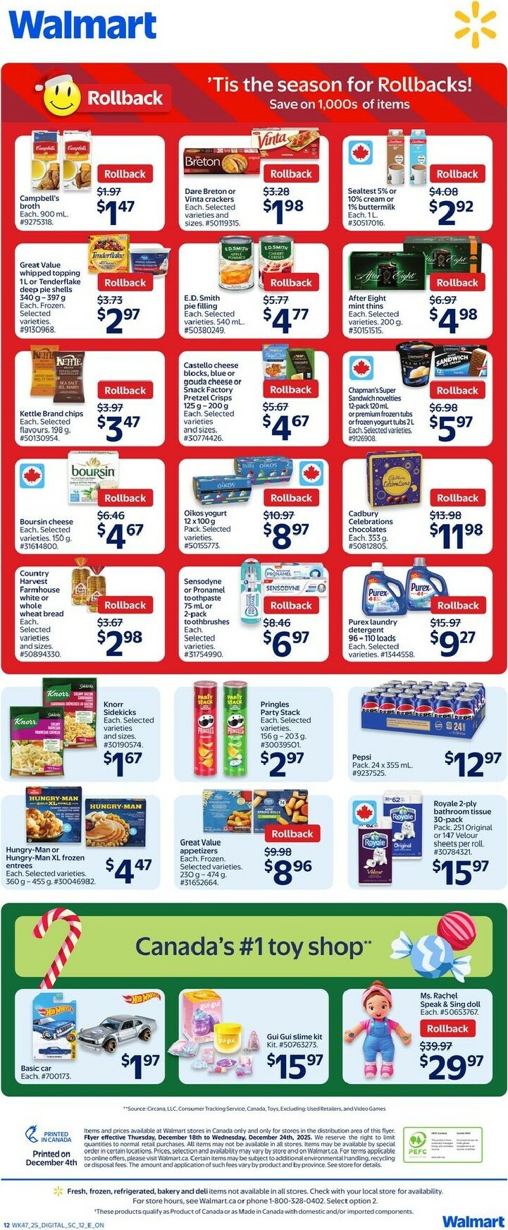 walmart - Walmart Flyer Valid From 12-18 to 12-24 - page: 2
