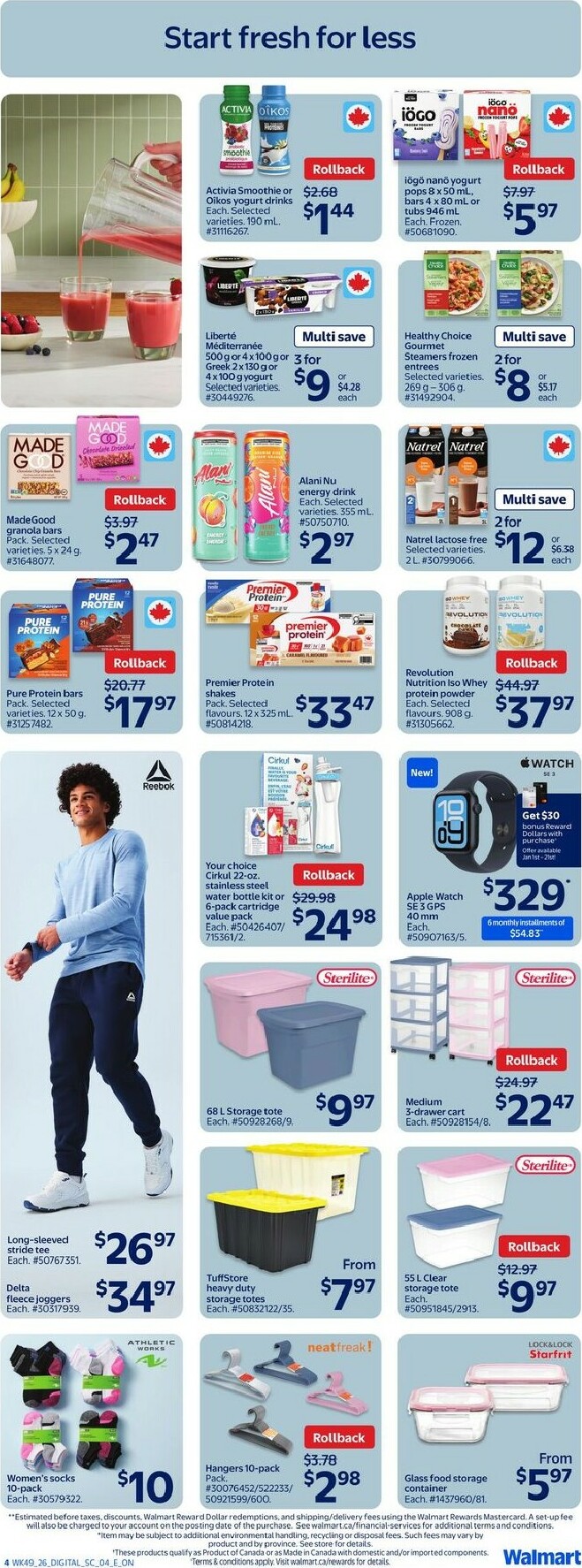 walmart - Walmart Flyer Valid From 01-01 to 01-07 - page: 6