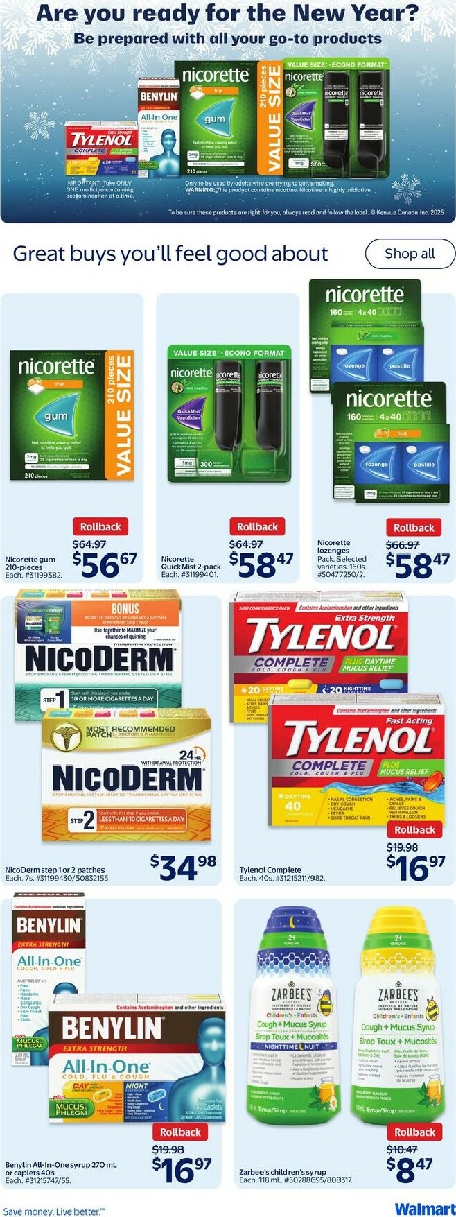 walmart - Walmart Flyer Valid From 01-01 to 01-07 - page: 20