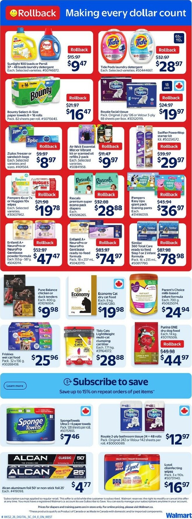 walmart - Walmart Flyer Valid From 01-22 to 01-28 - page: 5