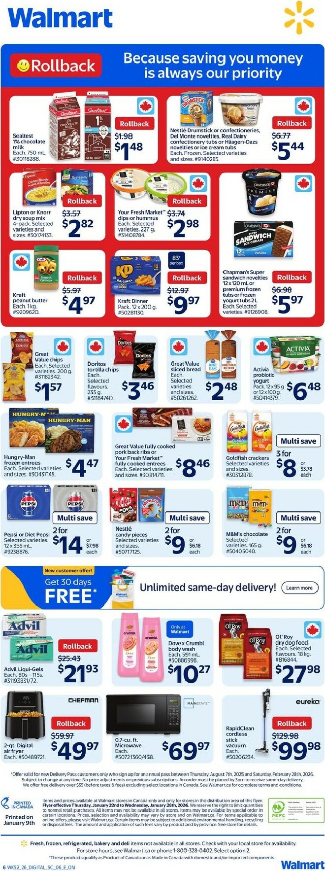 walmart - Walmart Flyer Valid From 01-22 to 01-28 - page: 2