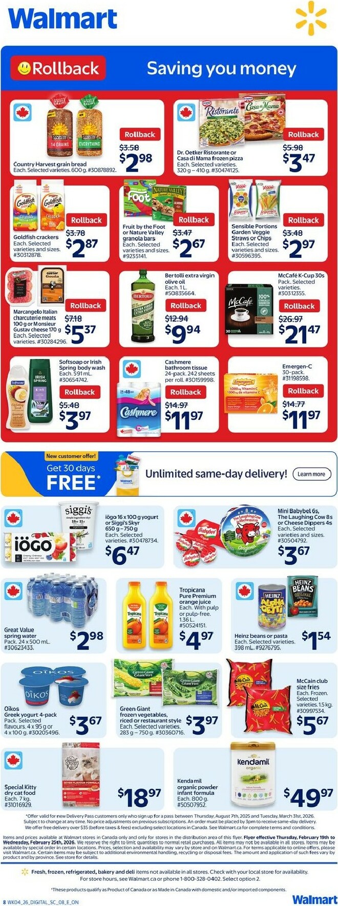 walmart - Walmart Flyer Valid From 2026-02-19 to 2026-02-25 - page: 2