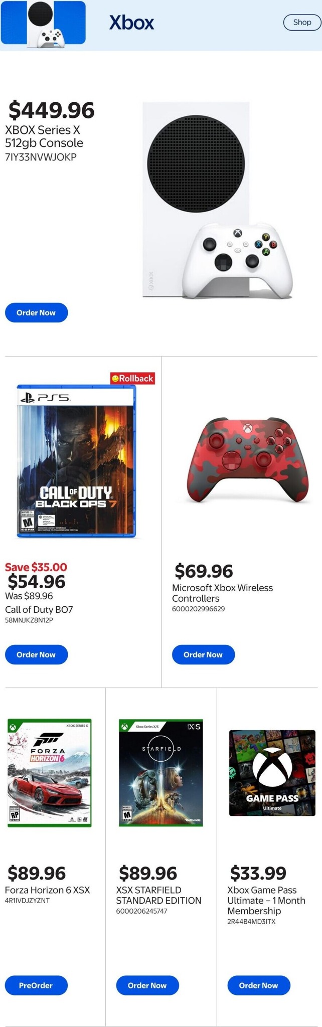 walmart - Walmart - Gaming Guide Flyer Valid From 2026-03-19 to 2026-04-01 - page: 4