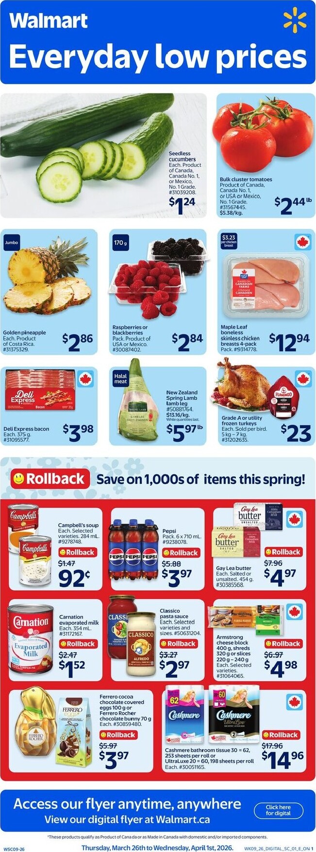 walmart - Walmart Flyer Valid From 2026-03-26 to 2026-04-01