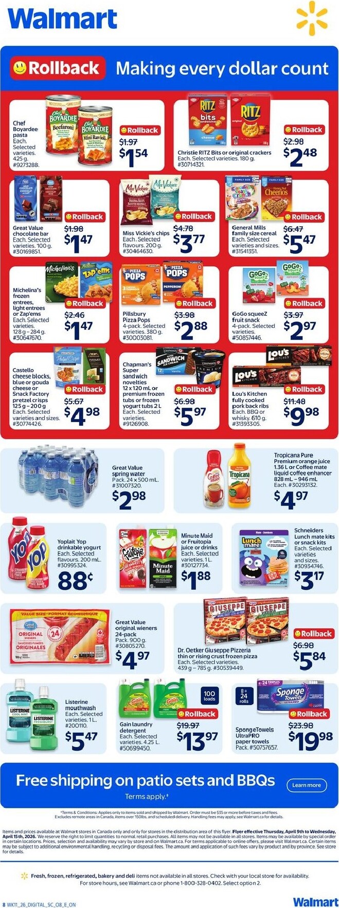 walmart - Upcoming Walmart Flyer Valid from 2026-04-09 to 2026-04-15 - page: 3