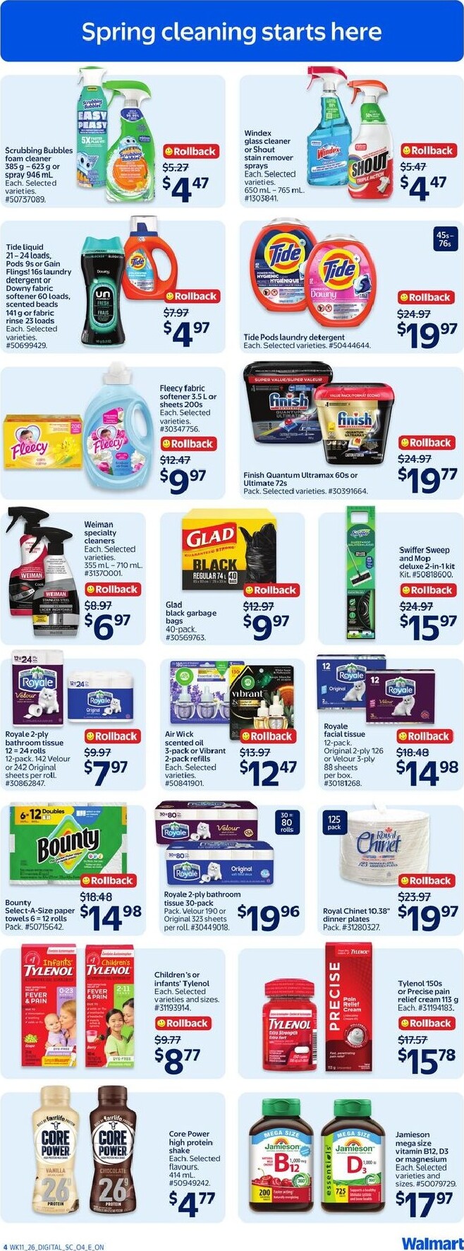 walmart - Upcoming Walmart Flyer Valid from 2026-04-09 to 2026-04-15 - page: 8