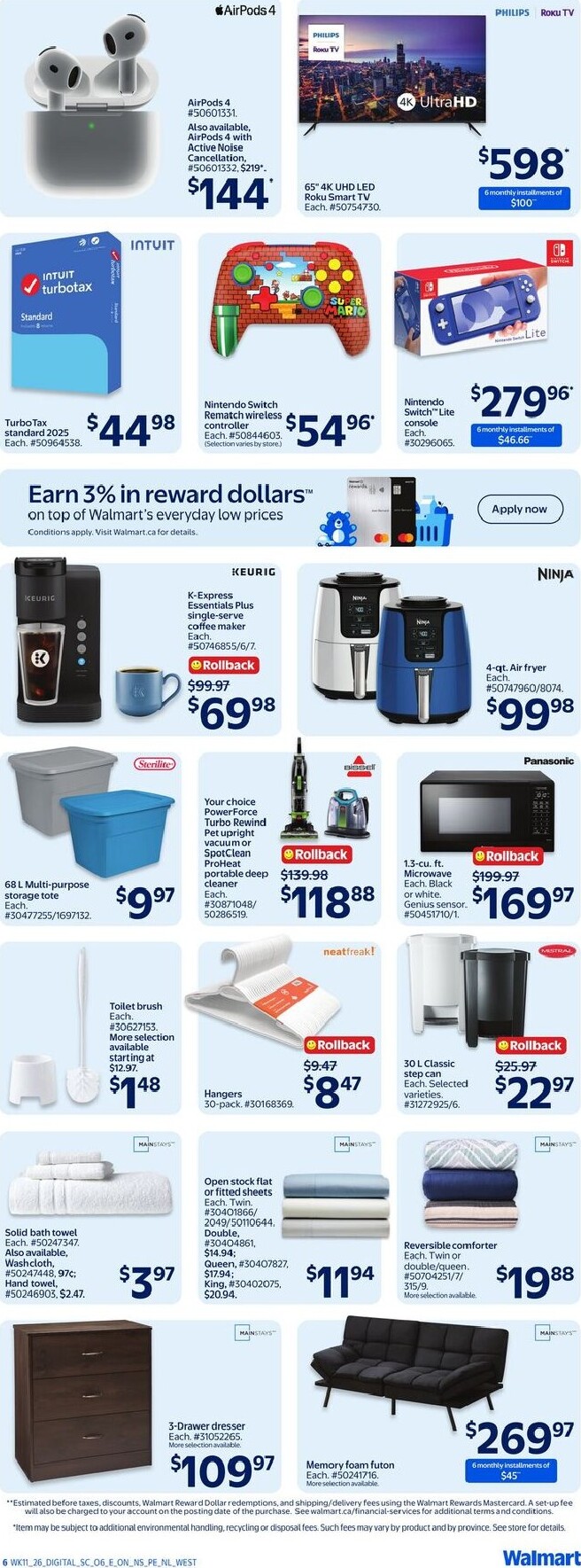 walmart - Upcoming Walmart Flyer Valid from 2026-04-09 to 2026-04-15 - page: 10